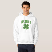 Irish Shamrock Hoodie (Voorkant volledig)