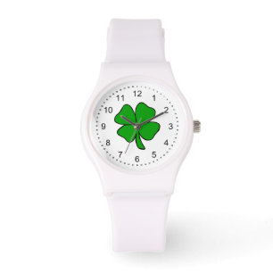 Irish Shamrock Horloge