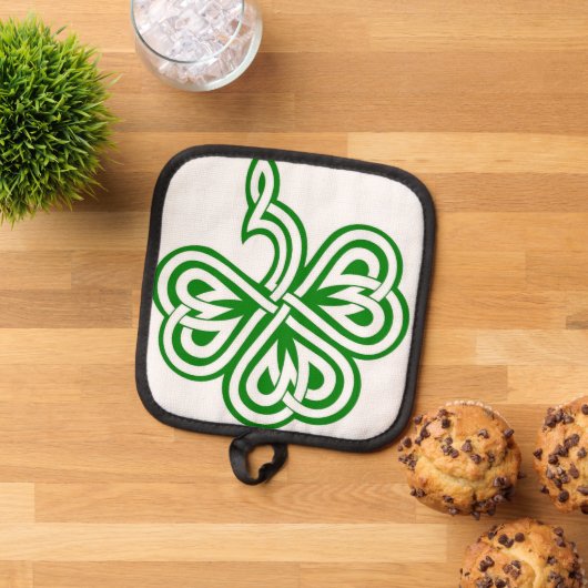 Irish Shamrock, Ireland Pannenlap (Top down)