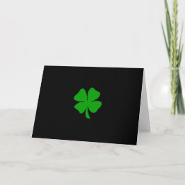 Irish Shamrock Kaart