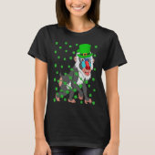 Irish Shamrock Leprechaun Baboon St Patrick's Day T-shirt (Voorkant)