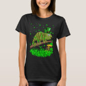 Irish Shamrock Leprechaun Chameleon St Patrick's D T-shirt (Voorkant)