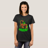 Irish Shamrock Leprechaun Scorpion St Patrick's Da T-shirt (Voorkant volledig)