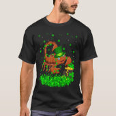 Irish Shamrock Leprechaun Scorpion St Patrick's Da T-shirt (Voorkant)