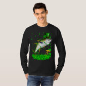 Irish Shamrock Leprechaun Tuna Fish St Patrick's D T-shirt (Voorkant volledig)