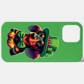 Irish Shamrock Lucky Dachshund Dog Patricks Day Case-Mate iPhone Case (Achterkant (horizontaal))