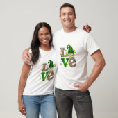 Irish Shamrock Lucky Gnome T-shirt (Unisex)