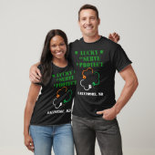 Irish Shamrock Lucky om te dienen en te beschermen T-shirt (Unisex)