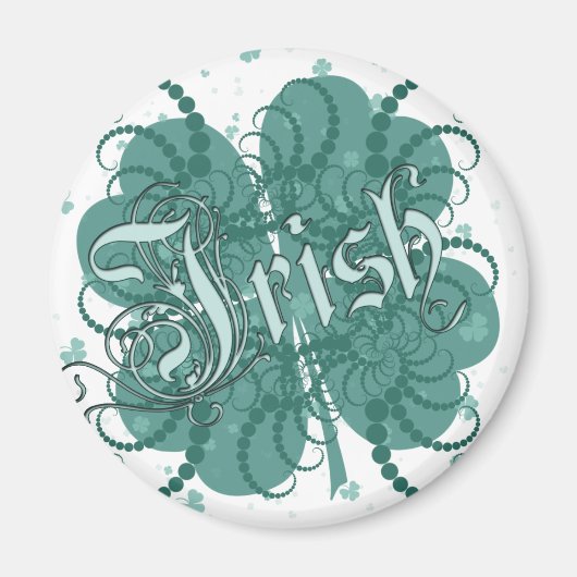 Irish Shamrock Magneet (Voorkant)