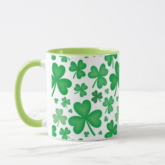 Irish Shamrock Mok (Links)