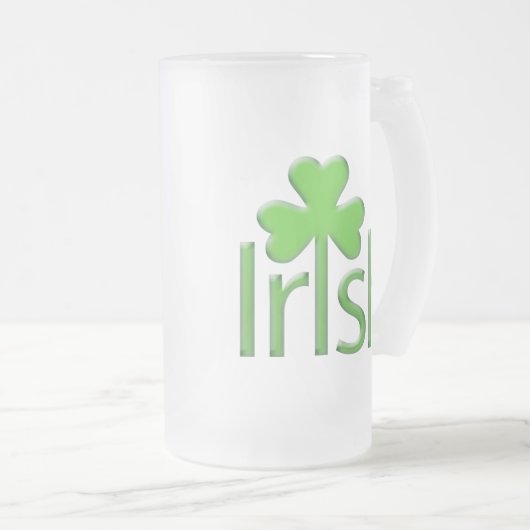Irish Shamrock Mok (Voorkant rechts)