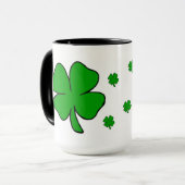 Irish Shamrock Mok (Voorkant links)
