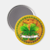 Irish shamrock Mouse Magnet (Voorkant / Achterkant)