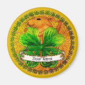 Irish shamrock Mouse Magnet (Voorkant)