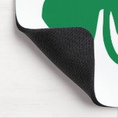 Irish Shamrock Muismat (Hoek)