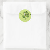 Irish Shamrock n Roll 02 Cartoon Sticker (Tas)