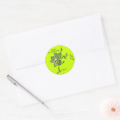 Irish Shamrock n Roll 05 Sticker (Envelop)