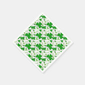 Irish Shamrock Pattern Servet (Hoek)
