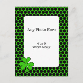 Irish Shamrock Photo Briefkaart