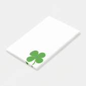 Irish Shamrock Post-it® Notes (Schuin)