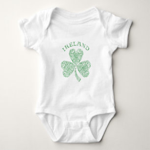 Irish Shamrock Romper