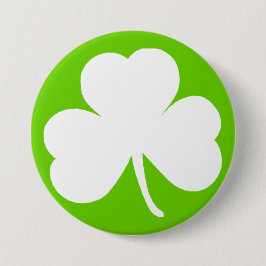 Irish Shamrock Ronde Button 5,7 Cm