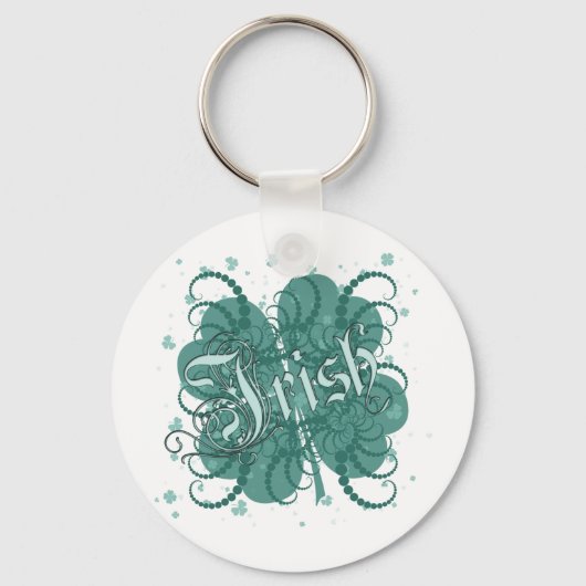 Irish Shamrock Sleutelhanger (Voorkant)