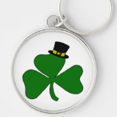Irish Shamrock Sleutelhanger (Voorkant)