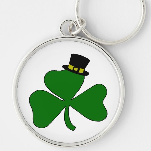 Irish Shamrock Sleutelhanger (Voorkant)