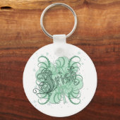 Irish Shamrock Sleutelhanger (Voorkant)