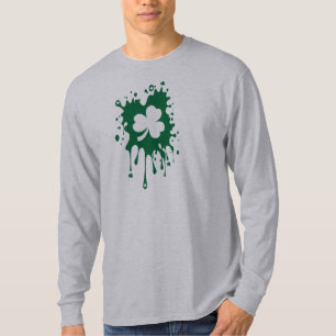 Irish Shamrock Splat T-shirt