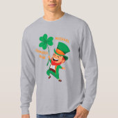 Irish Shamrock Squad Leprechauns T-shirt (Voorkant)