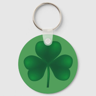 Irish Shamrock St Patricks Day Basic Sleutelhanger