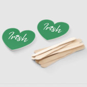 Irish Shamrock St Patricks Day Handwaaier (Niet-gemonteerd)