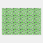 Irish Shamrock St. Patrick's Day Inpakpapier Vel (Voorkant 2)