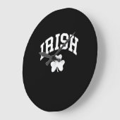 Irish Shamrock St Patricks Day Ireland Pride Irish Grote Klok (Hoek)