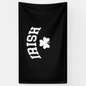 Irish Shamrock St Patricks Day Ireland Pride Irish Spandoek (Verticaal)