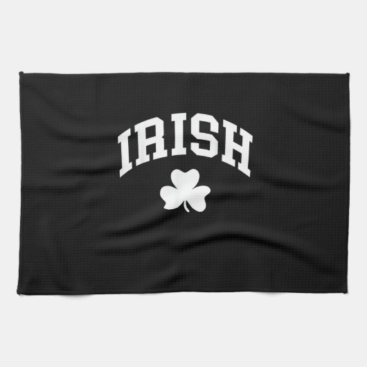 Irish Shamrock St Patricks Day Ireland Pride Irish Theedoek (Horizontaal)