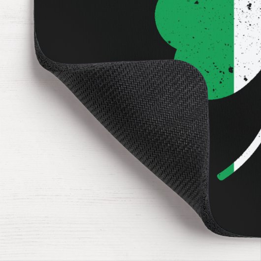 Irish Shamrock St Patrick's Day Muismat (Hoek)