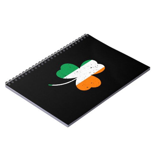 Irish Shamrock St Patrick's Day Notitieboek (Linkerzijde)