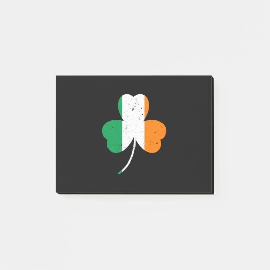 Irish Shamrock St Patrick's Day Post-it® Notes (Voorkant)