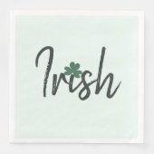 Irish Shamrock St Patricks Day Servet (Voorkant)