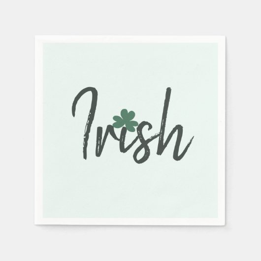 Irish Shamrock St Patricks Day      Servet (Voorkant)