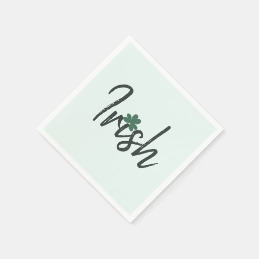 Irish Shamrock St Patricks Day      Servet (Hoek)