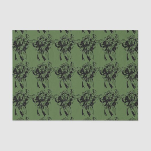 Irish Shamrock St. Patrick's Day Tissue Paper Tissuepapier (Voorkant)