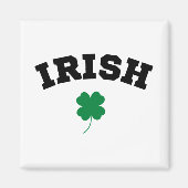 Irish Shamrock St Patrick's Magneet (Voorkant)