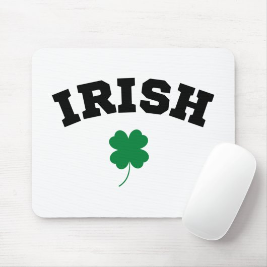 Irish Shamrock St Patrick's Muismat (Met muis)