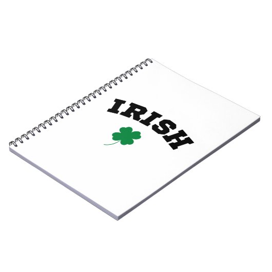 Irish Shamrock St Patrick's Notitieboek (Linkerzijde)
