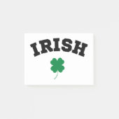 Irish Shamrock St Patrick's Post-it® Notes (Voorkant)