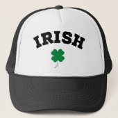 Irish Shamrock St Patrick's Trucker Pet (Voorkant)